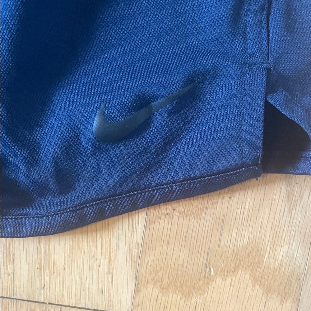Navy Blue Nike dri-fit men’s Athletic Shorts size large - Picture 3 of 6